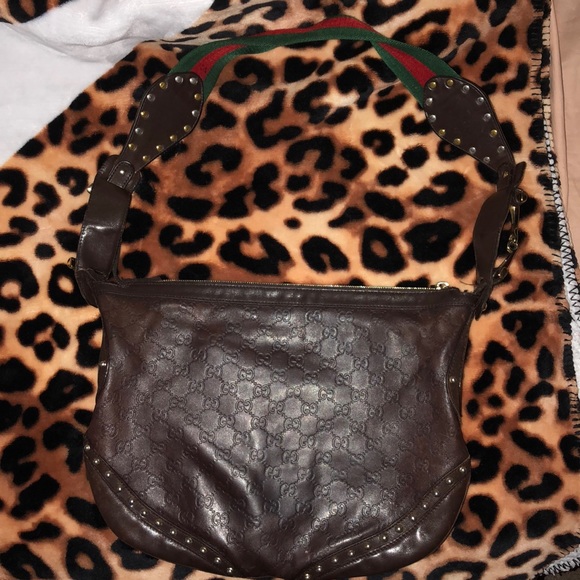 SALE!Authentic Gucci leather small GG shoulder bag - Picture 2 of 6